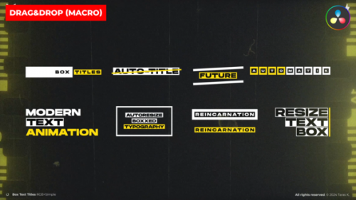 Box Text Titles DR - 50729968