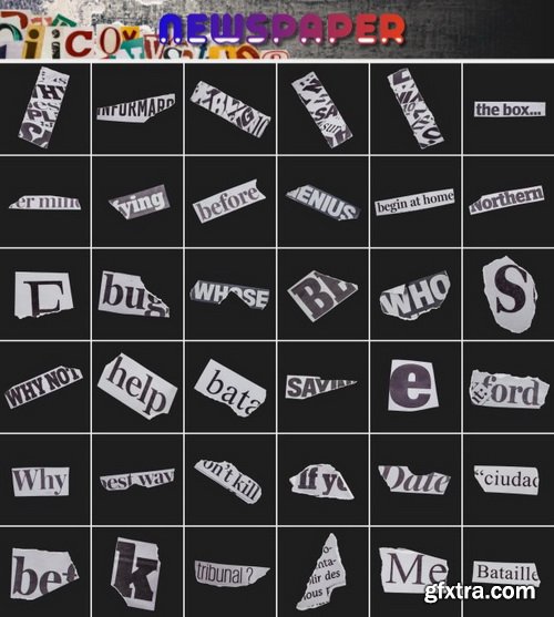 Videohive - Ransom Letters - 49277679