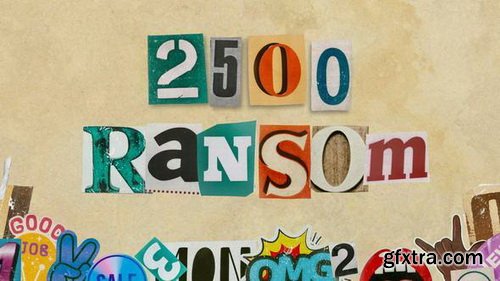 Videohive - Ransom Letters - 49277679