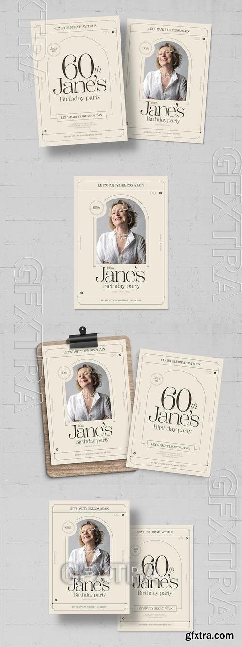 Birthday Flyer Template ANCQRLH