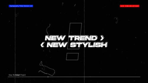 Typography Titles + RGB | FCPX - 50730461