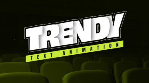 Text Animation | Trendy Titles - 50732258