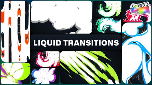 Colorful Liquid Transitions for FCPX - 50742250