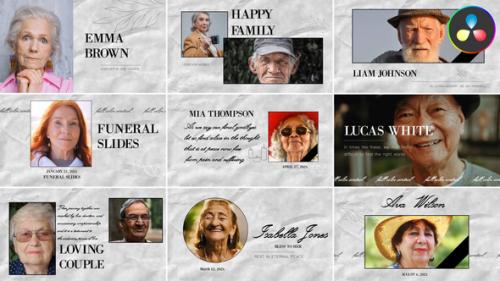 Funeral Slides for DaVinci Resolve - 50743952