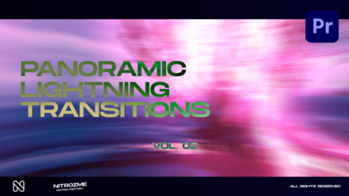 Lightning Panoramic Transitions Vol. 02 for Premiere Pro - 50747671