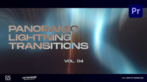 Lightning Panoramic Transitions Vol. 04 for Premiere Pro - 50747682