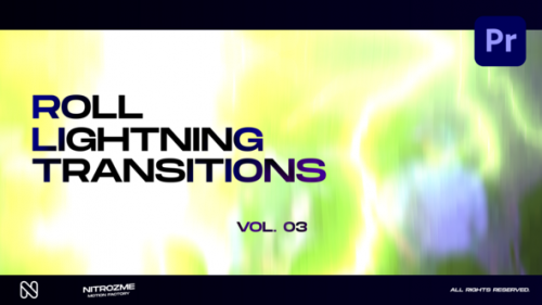 Lightning Roll Transitions Vol. 03 for Premiere Pro - 50747704
