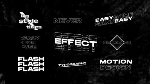 Typography Titles | Premiere Pro (MOGRT) - 50748965