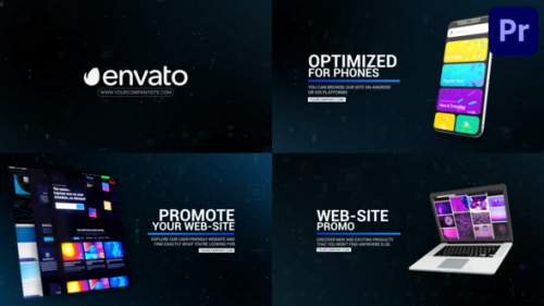 Web Site Promo | Premiere Pro MOGRT - 50754893