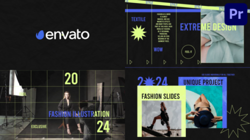 Fashion Slides for Premiere Pro - 50755121