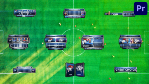 Sport Elements And Lower Thirds | Premiere Pro MOGRT - 50755351