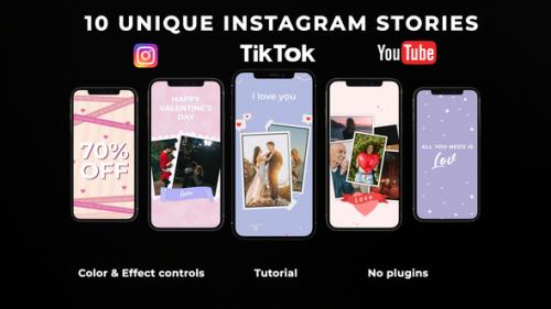 Valentine Stories v3 - Premiere Pro - 50760372