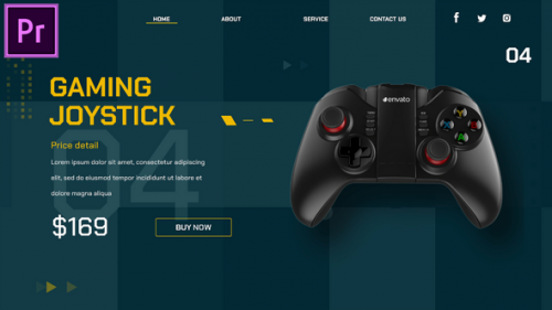 Digital Product Promo MOGRT for Premier Pro - 50761175