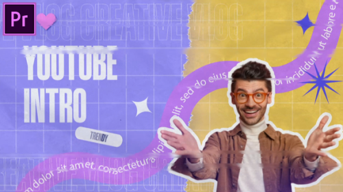 Youtube Channel Intro | Podcast Opener MOGRT for Premier Pro - 50761210