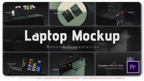 Laptop Mockup Strong Presentation - 50769737
