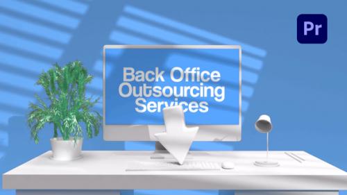 Back Office Services Logo - 50790281