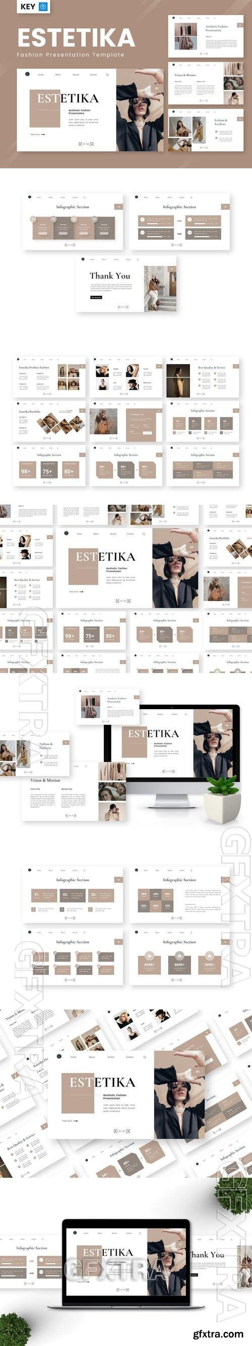 Estetika - Fashion Keynote Templates 3FSYLW7