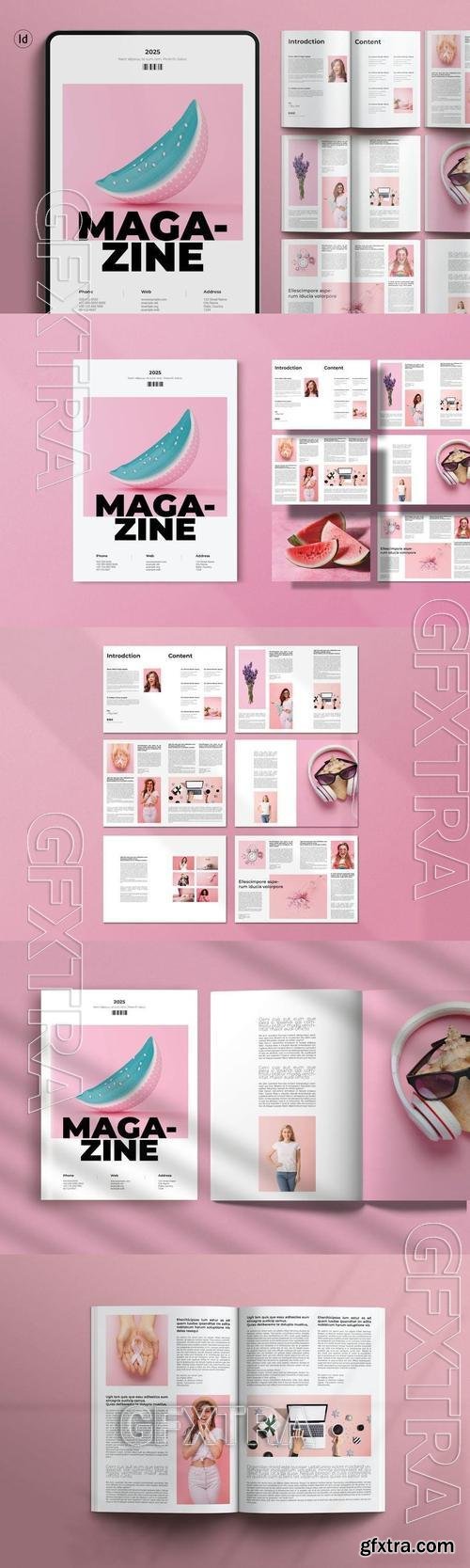 Minimal Magazine Template A6M4GPL Minimal Magazine Template A6M4GPL