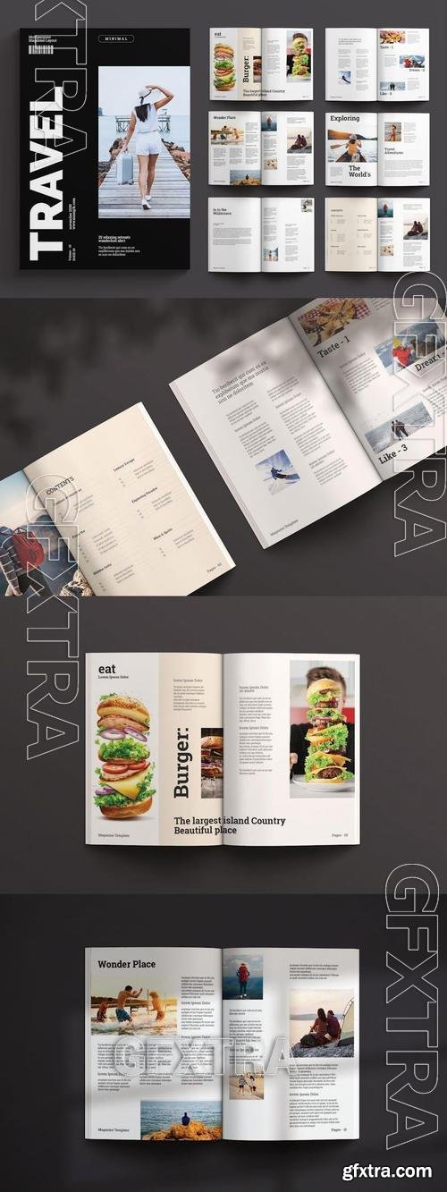 Travel Magazine Template 7X9RJWL Travel Magazine Template 7X9RJWL