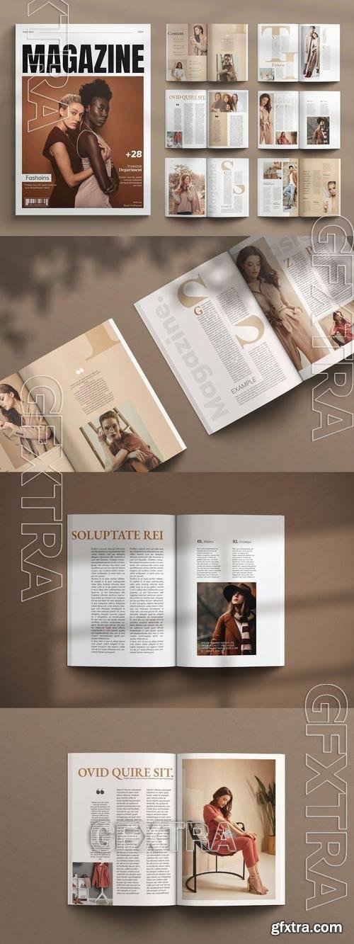 Magazine Template QDFJGBY Magazine Template QDFJGBY