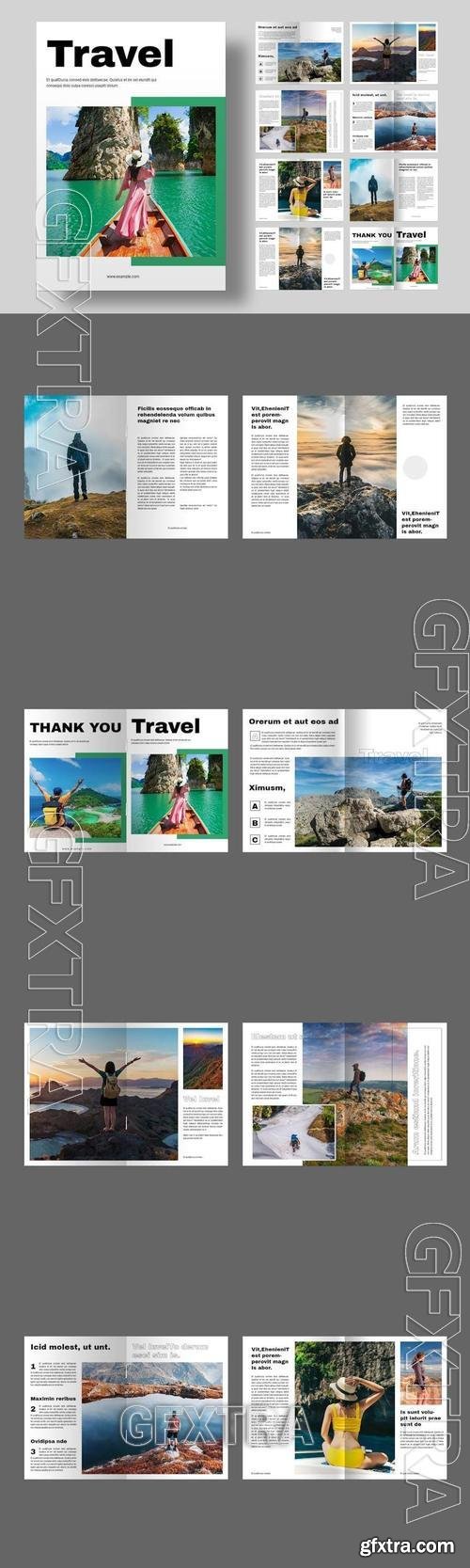 Travel Magazine Layout 2PV3H7Y Travel Magazine Layout 2PV3H7Y