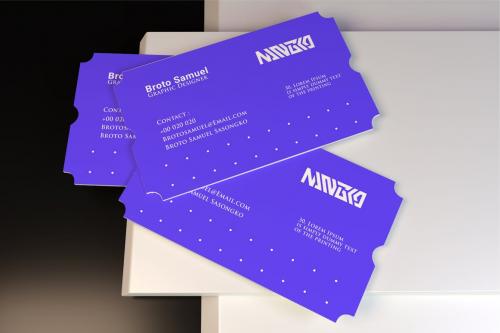 bussines card mockup