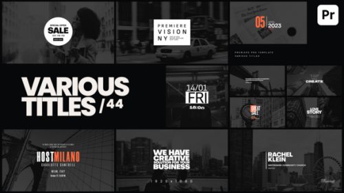 Various Titles 44 - 50725607