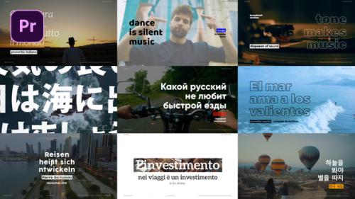 Motion Typography - Typography Promo - 50727346