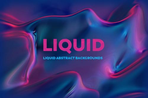 Liquid Abstract Backgrounds