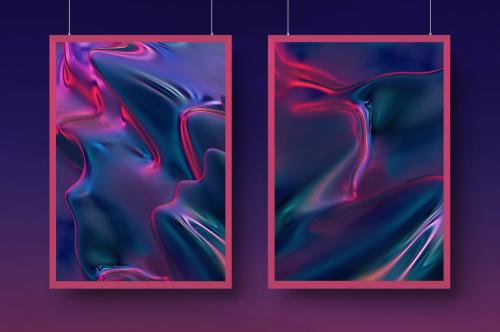 Liquid Abstract Backgrounds