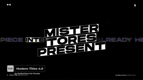 Modern Titles 4.0 FCPX - 50773951