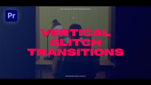 Vertical Glitch Transitions - 50790204