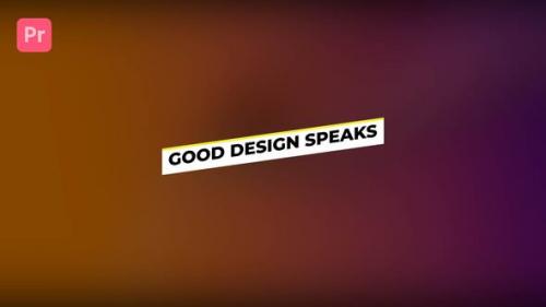 Minimal Titles | Mogrt - 50807794