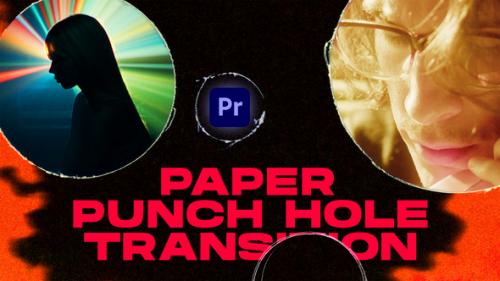 Paper Punch Hole Transitions | Premiere Pro - 50808621