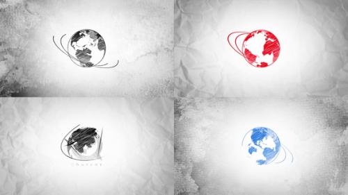 Sketch Planet Logo Reveal - 50825452