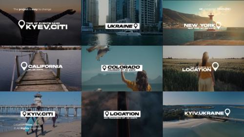 Location Titles | FCPX - 50829525