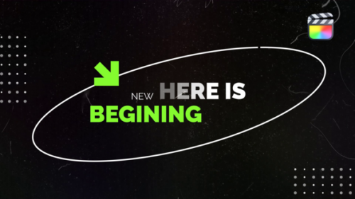 Abstract Text Titles / FCPX - 50833644