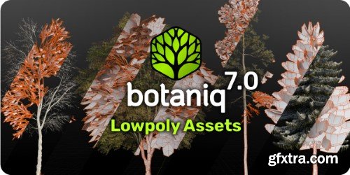 Blender - Botaniq v7 - Tree And Grass Library