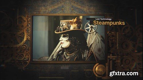 Videohive Steampunk History Slideshow 50854583