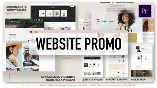 Minimal Website Promo - 50833829