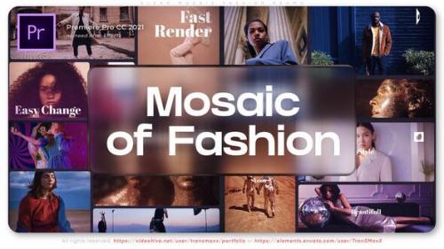 Clean Mosaic Fashion Promo - 50833878