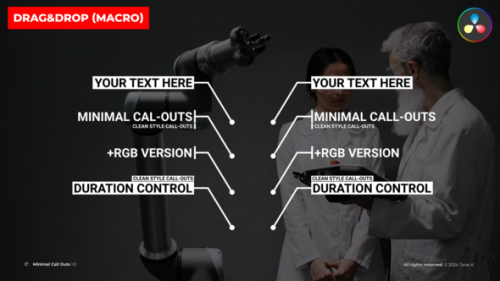 Minimal Call Outs 1.0 DR - 50845147