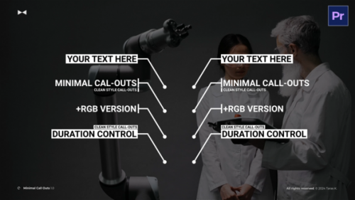 Minimal Call Outs 1.0 PP - 50845468
