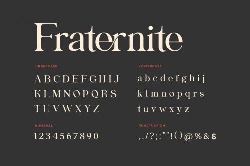 Fraternite Serif Font