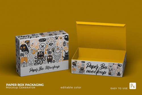 Box Packaging Mockup