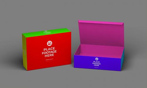 Box Packaging Mockup