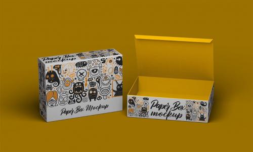 Box Packaging Mockup