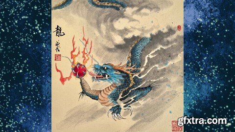 Relax With Chinese Painting - Dragon Painting & Calligraphy