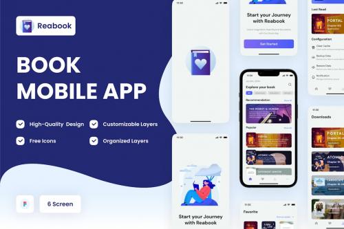 Book Mobile App - Ui Design