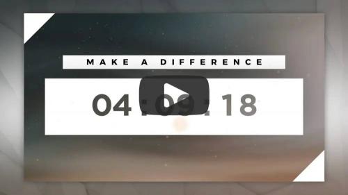 Make a Difference - Countdown